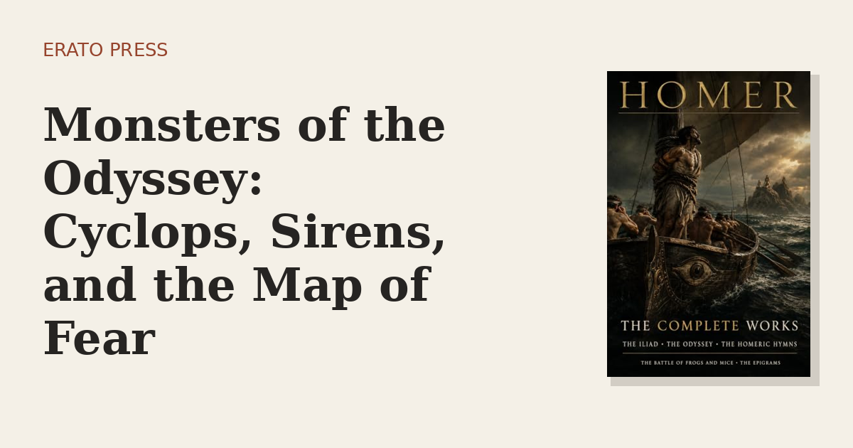 Monsters of the Odyssey: Cyclops, Sirens, and the Map of Fear