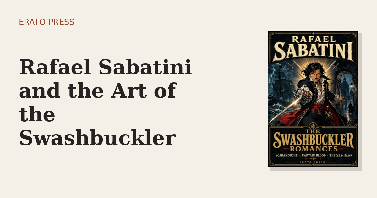 Rafael Sabatini and the Art of the Swashbuckler