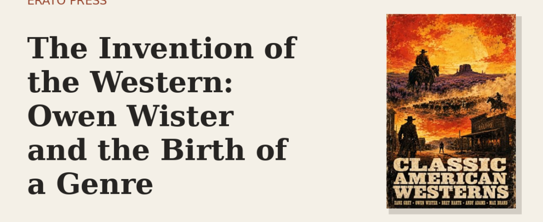 The Invention of the Western: Owen Wister and the Birth of a Genre