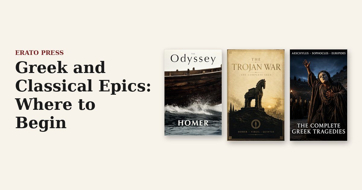 Greek and Classical Epics: Where to Begin
