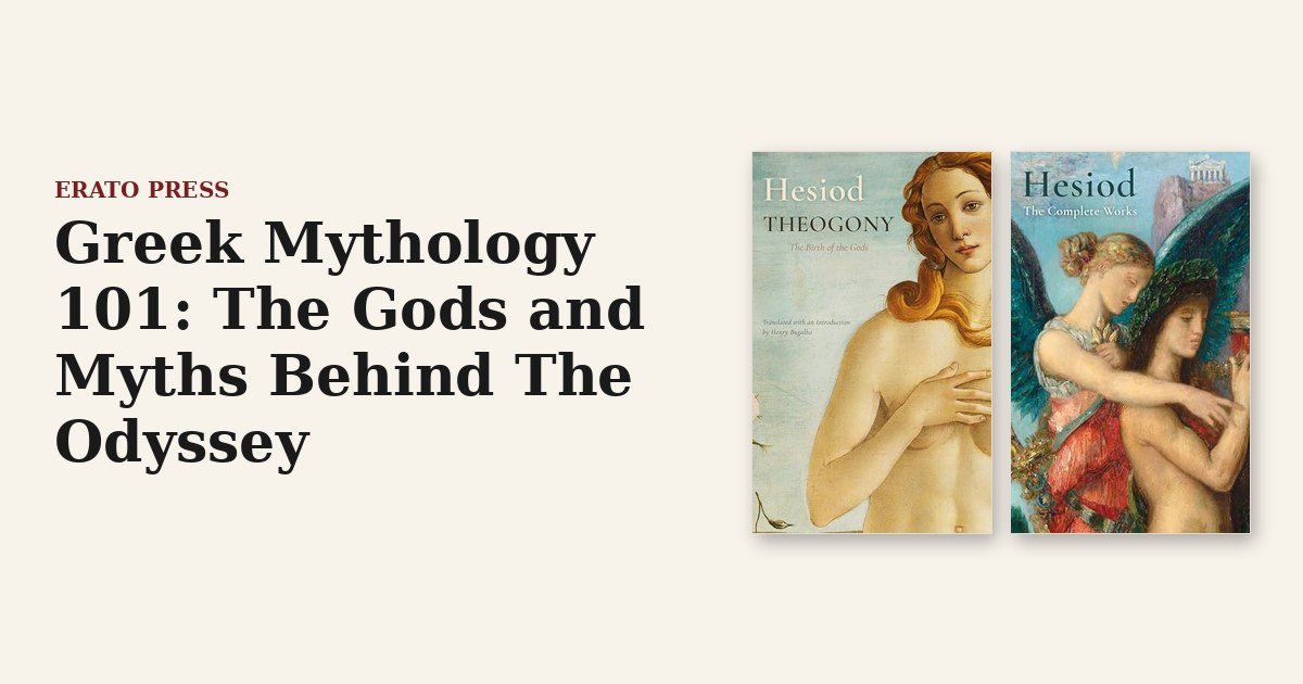 Greek Mythology 101: The Gods and Myths Behind The Odyssey