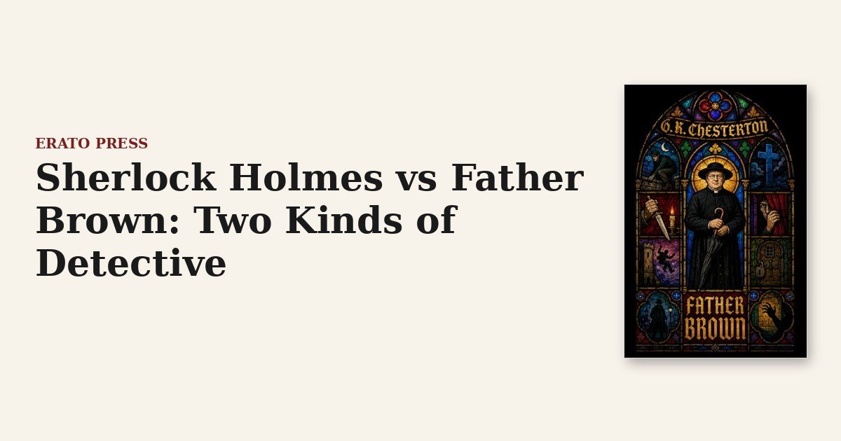 Sherlock Holmes vs Father Brown: Two Kinds of Detective