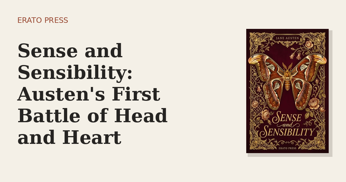 Sense and Sensibility: Austen’s First Battle of Head and Heart