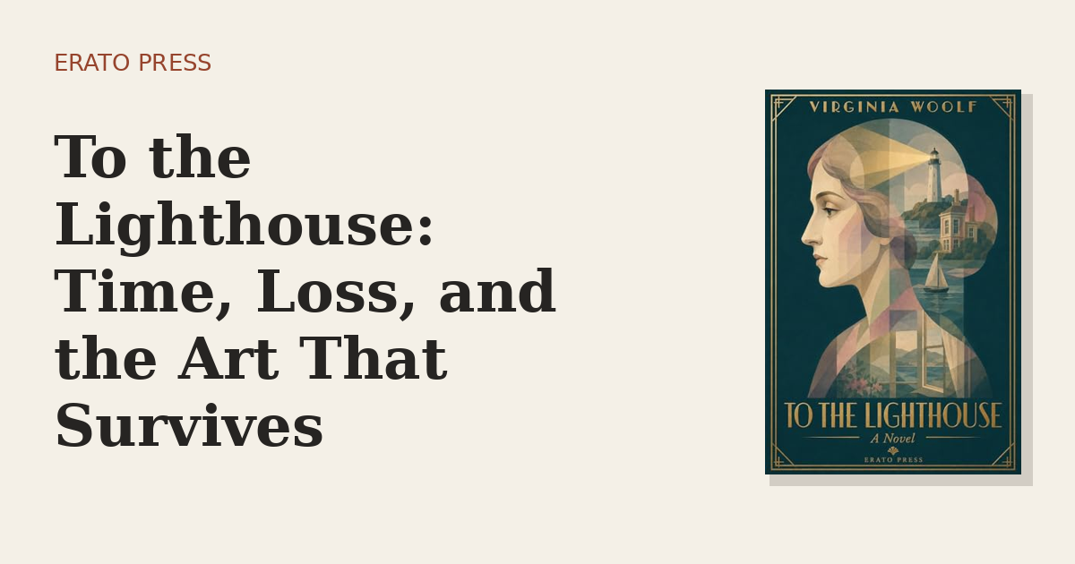 To the Lighthouse: Time, Loss, and the Art That Survives