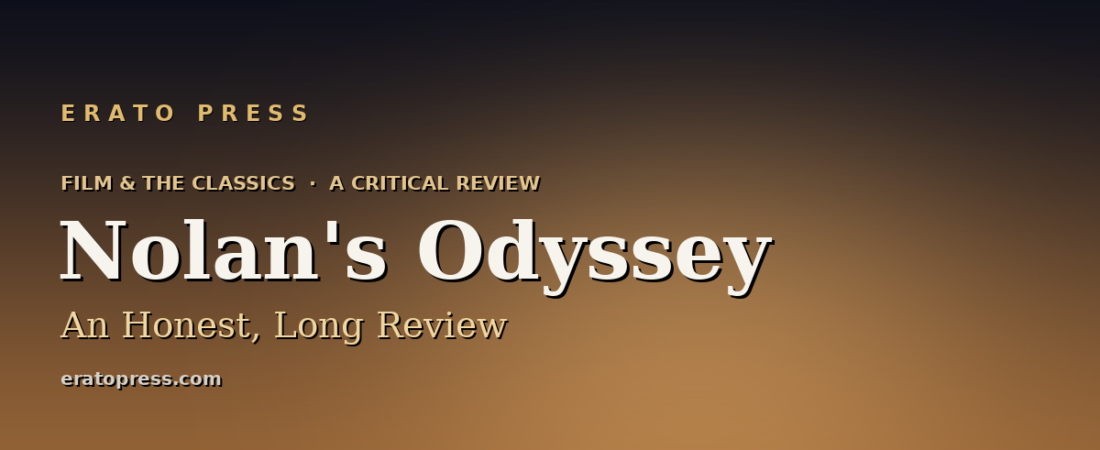 Nolan’s Odyssey: An Honest, Long Review