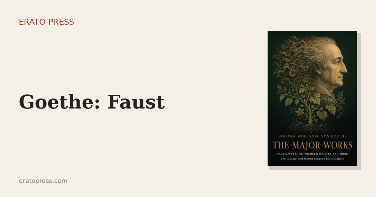 Faust: The Bargain at the Heart of the Modern World