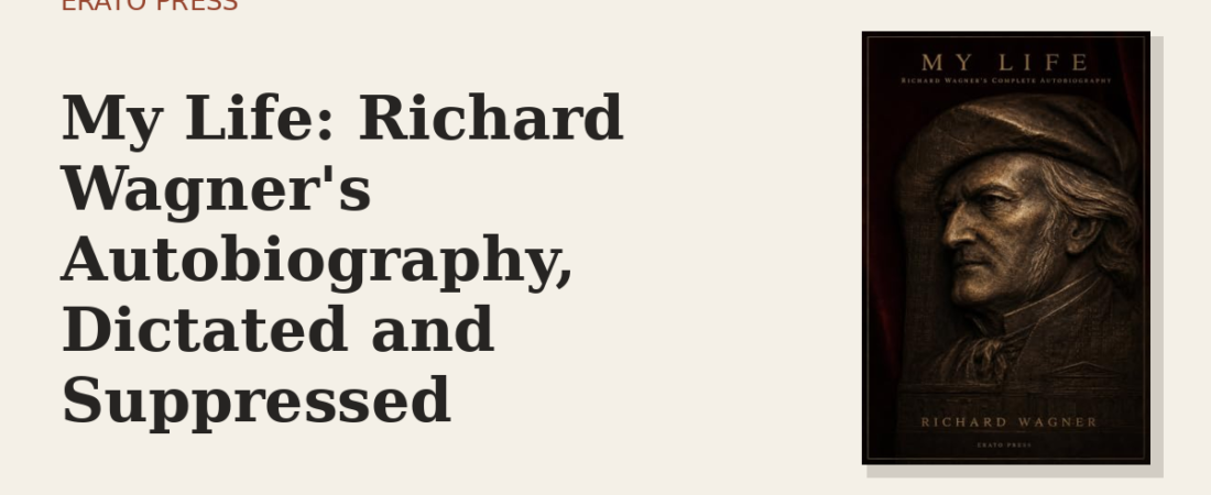 My Life: Richard Wagner’s Autobiography, Dictated and Suppressed