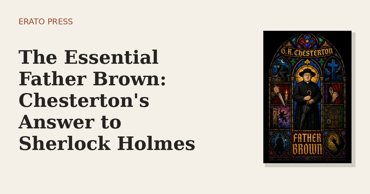 The Essential Father Brown: Chesterton’s Answer to Sherlock Holmes